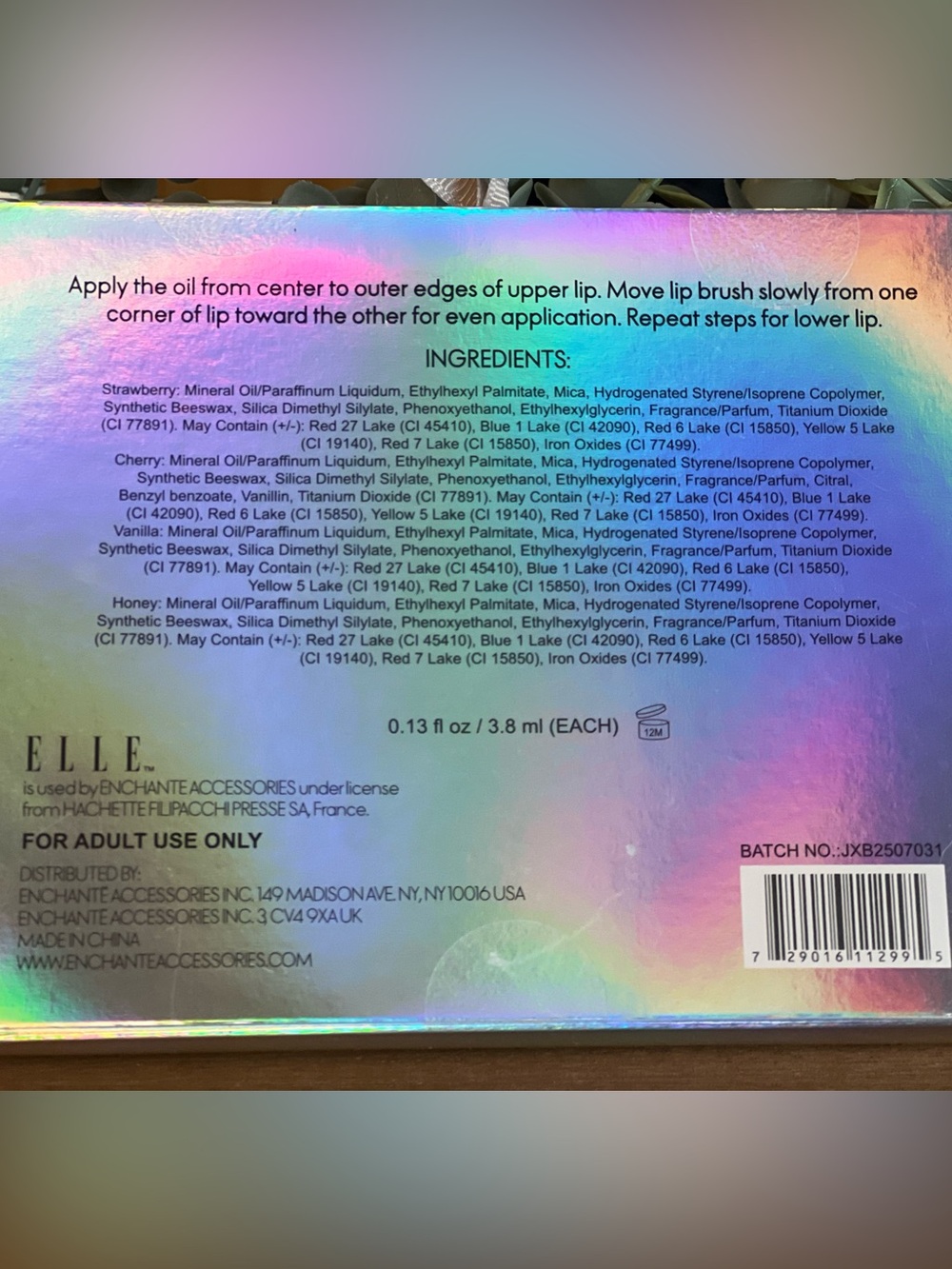 Elle Lip Oil Collection - Picture 2 of 2